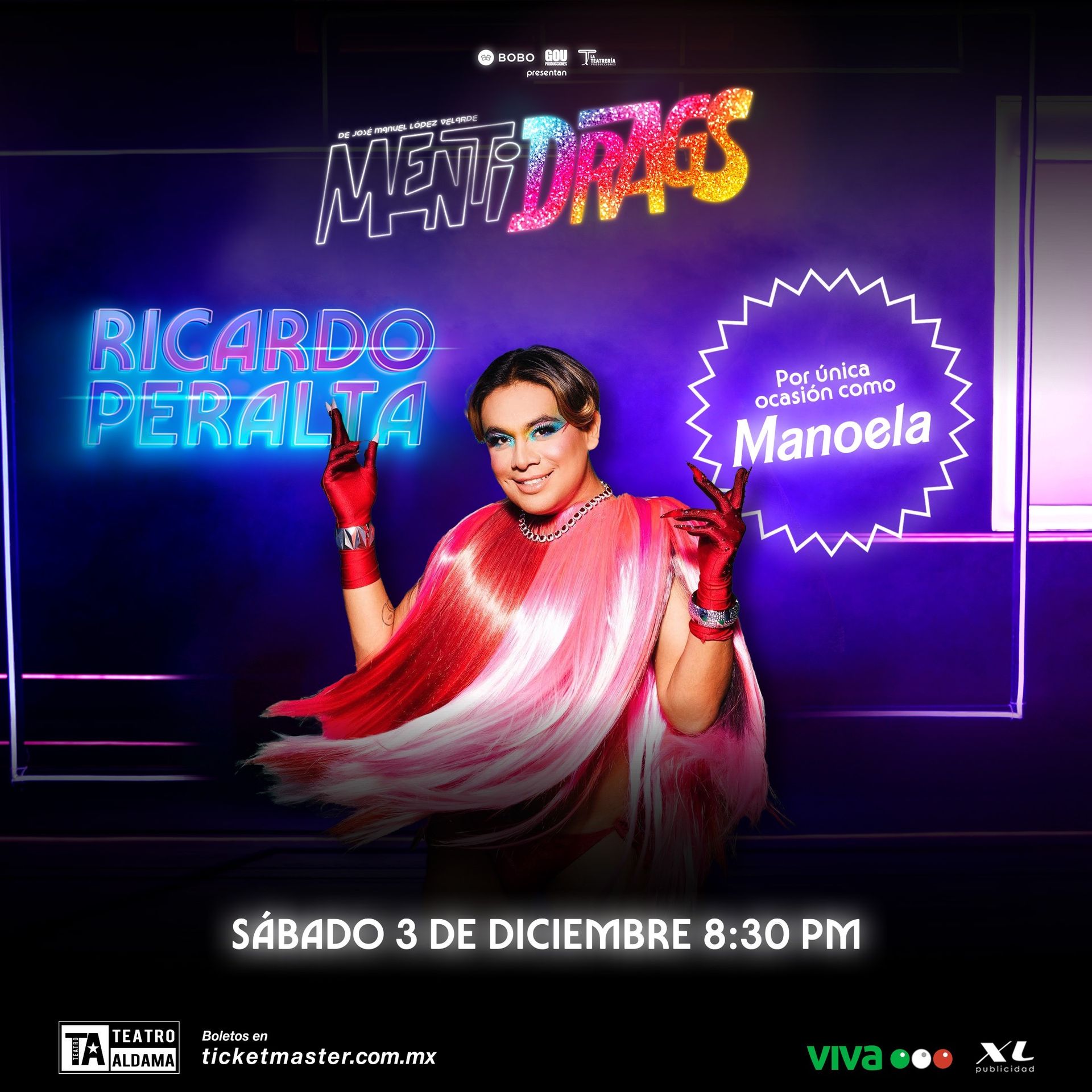 Ricardo Peralta triunfó en Mentidrags | Cinespoilers México